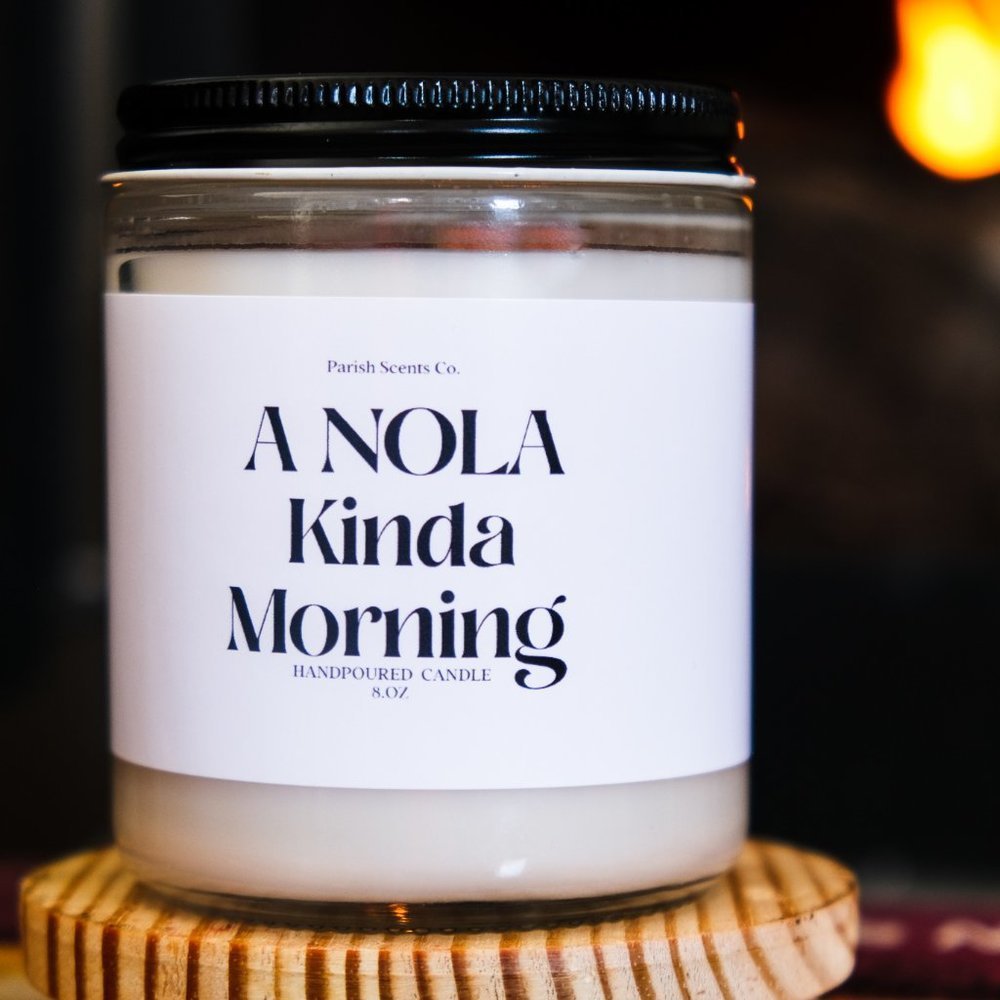 A NOLA Kinda Morning - A New Orleans Candle by Parish Scents 8oz